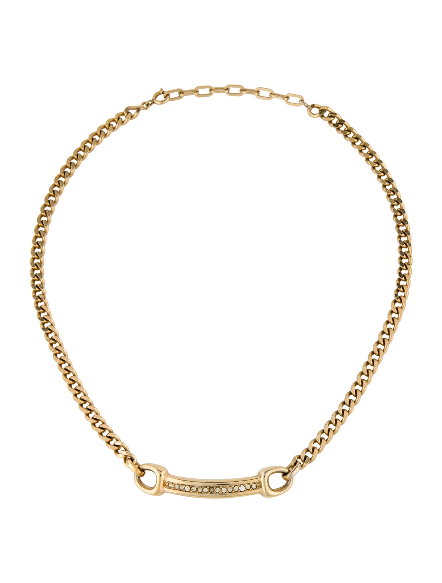 Christian Dior Vintage Crystal Necklace